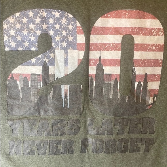 Bella Canvas Green Short Sleeve Tee - Picture 2 of 3